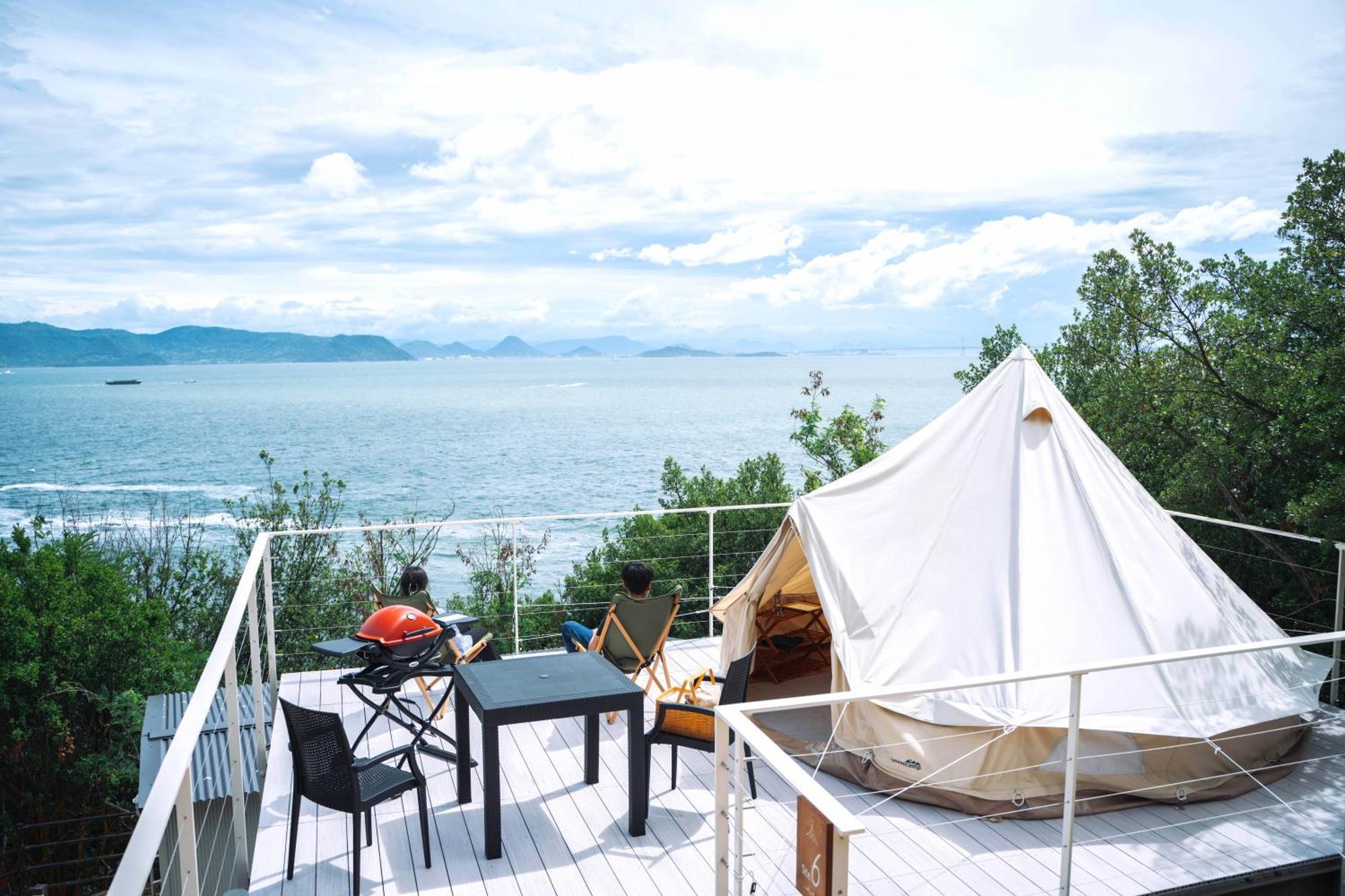 てんとうみ 渋川海岸グランピング Tentoumi Shibukawa Beach Glamping Tamana Exterior foto